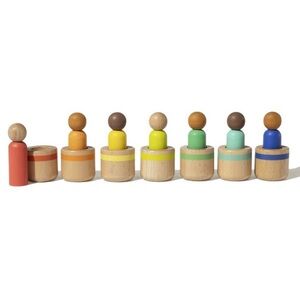 Lovevery Post and Play Peg People